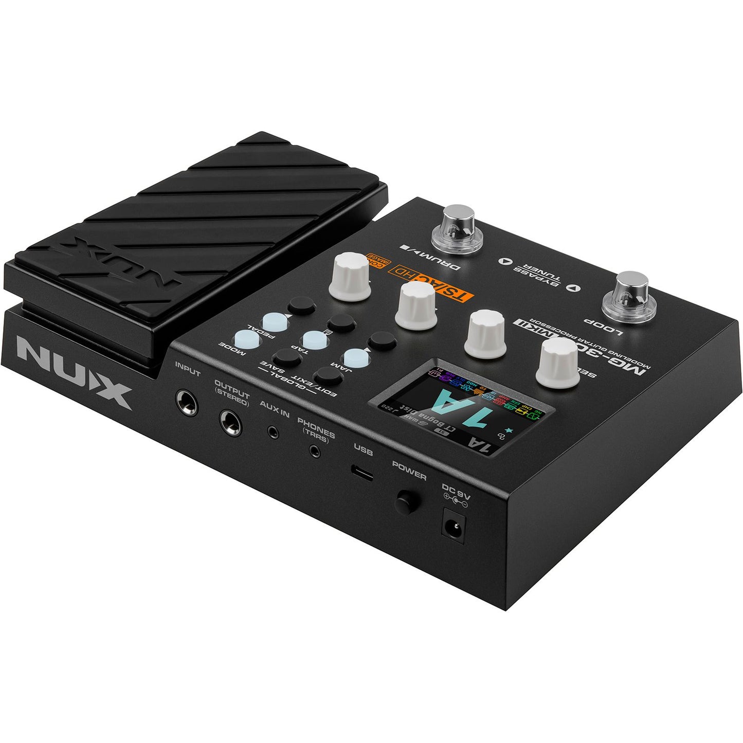 NUX MG300 MK2 Guitar Multi-Effects Processor | Suitable for Bass Guitar