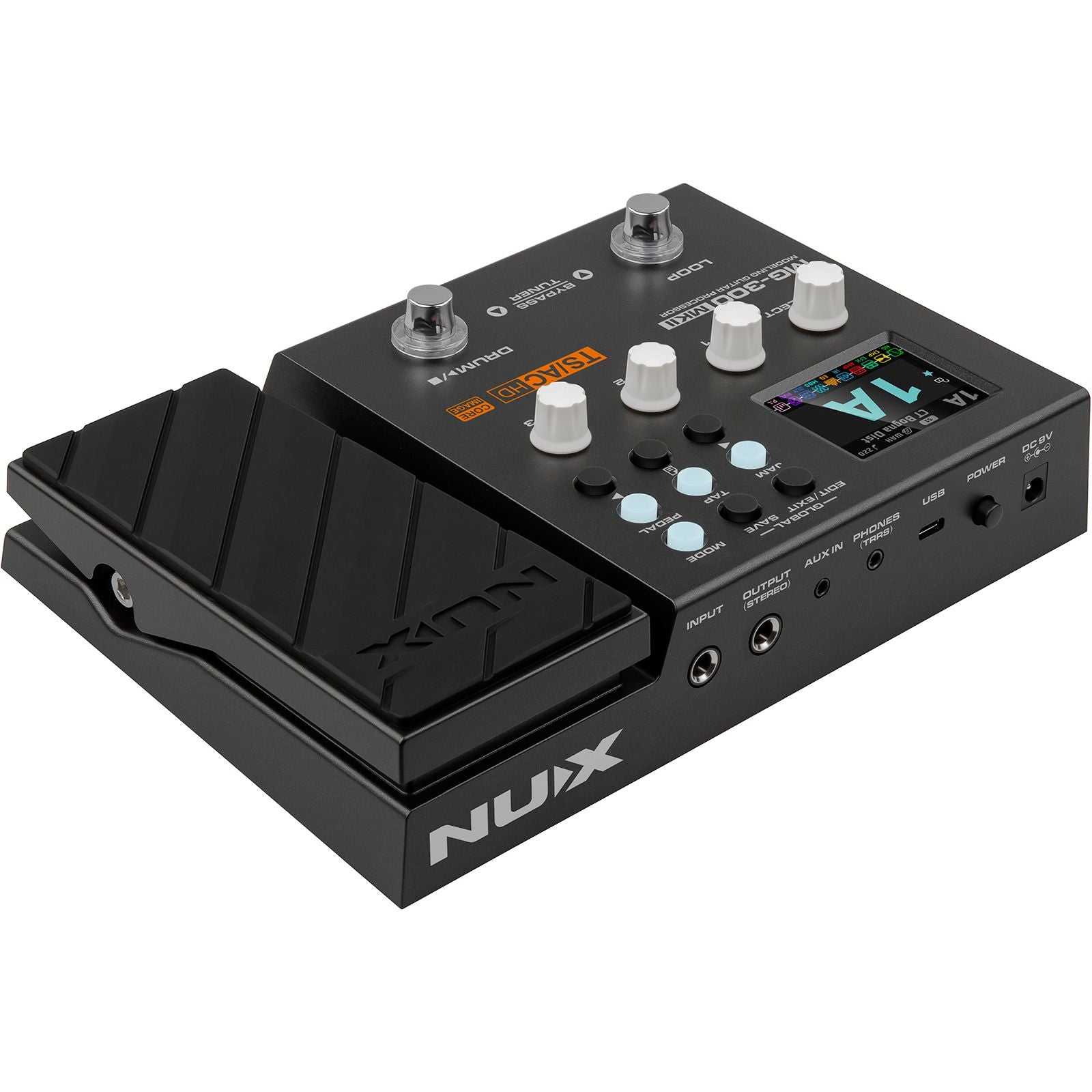 NUX MG300 MK2 Guitar Multi-Effects Processor | Suitable for Bass Guitar