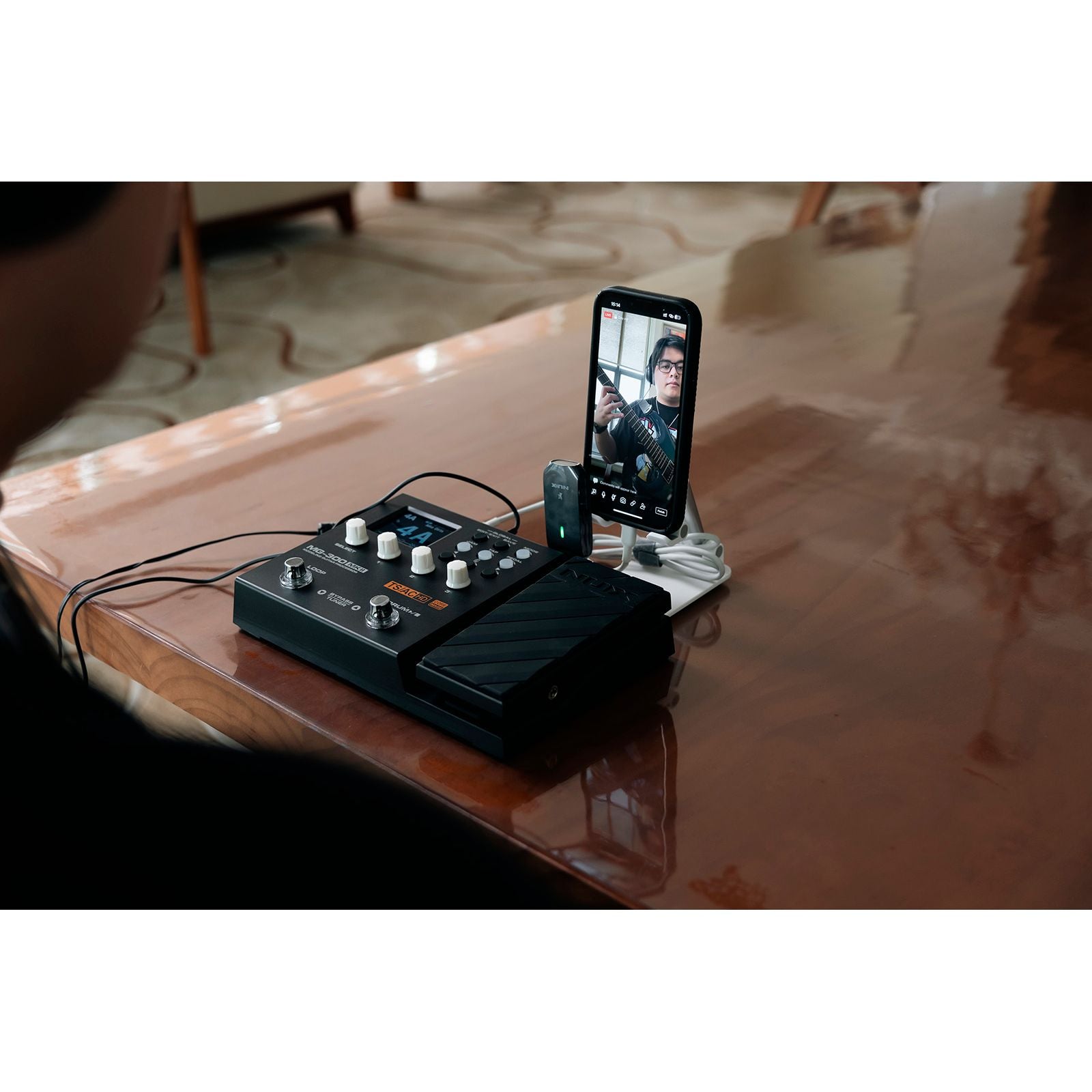 NUX MG300 MK2 Guitar Multi-Effects Processor | Suitable for Bass Guitar