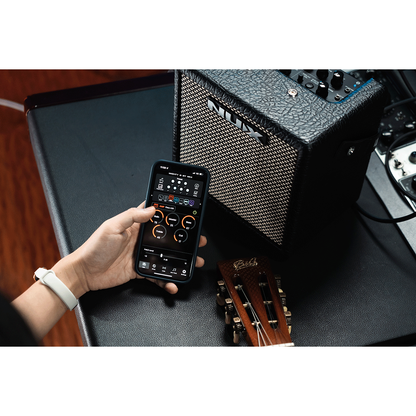NUX Mighty 8 BT MK2 | Portable 8 Watt Guitar Amplifier with Bluetooth | 12V or 8 AA Batteries