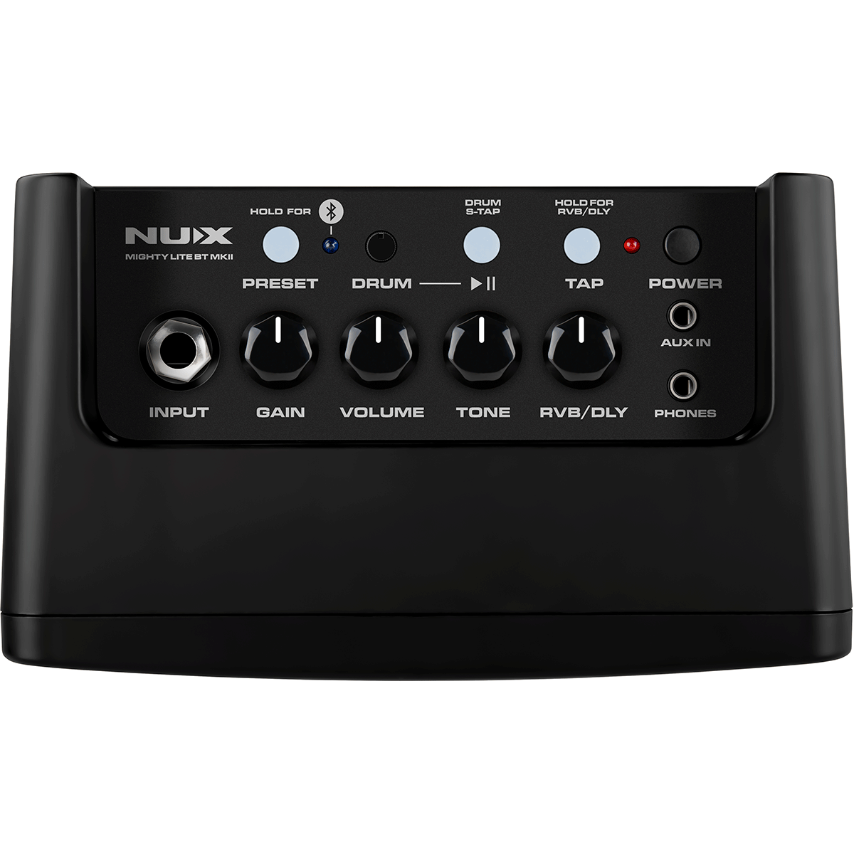 MIGHTYLITE BT MK2 by NUX | 3 Watt Mini Portable Guitar Amplifier | Bluetooth Control | MNU MIGHTYLITEBT-MK2