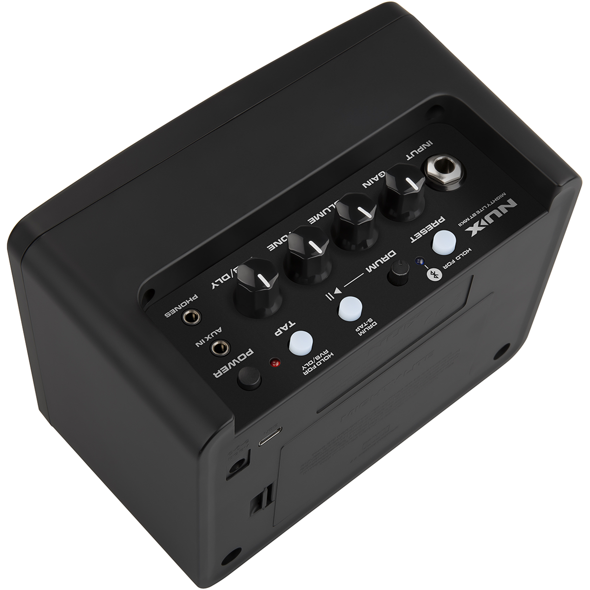 MIGHTYLITE BT MK2 by NUX | 3 Watt Mini Portable Guitar Amplifier | Bluetooth Control | MNU MIGHTYLITEBT-MK2