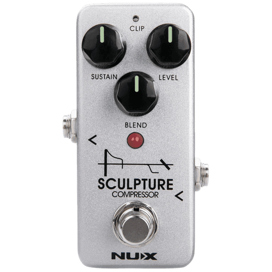 NUX Sculpture Compressor | Mini Guitar Effects Pedal | NCP-2 |MNU SCULPTURE-COMP