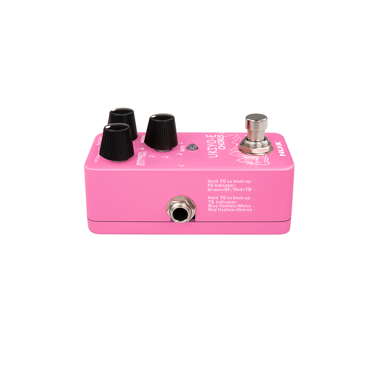Mini Chorus Effects Pedal | MNU UKIYO-E-CHORUS by NUX | NCH-4