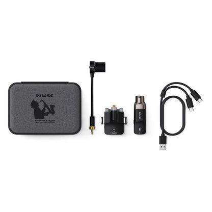 ​Wireless System for Saxophone | MNU B6 by NUX | Wireless Saxophone Microphone