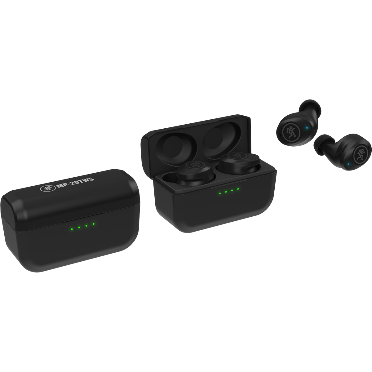Mackie MP-20TWS Active Noise Cancelling, True Wireless Dual-Driver Earbuds | Professional Fit Earphones | SMK MP-20TWS