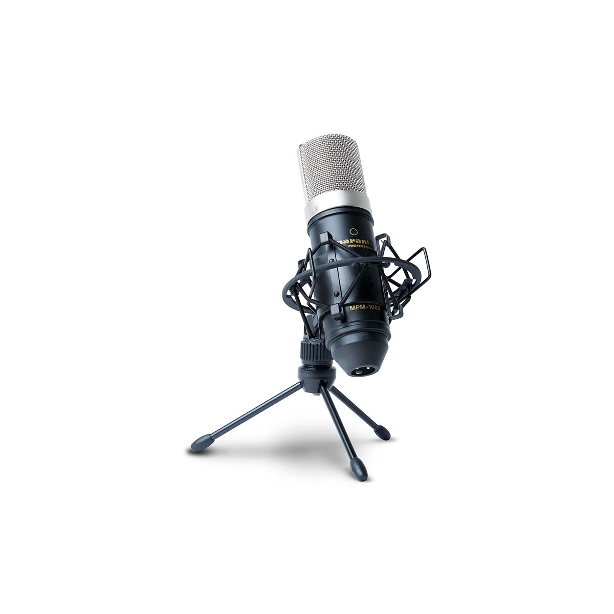Marantz Pro MPM1000 | Studio Recording Condenser Microphone with Shockmount, Desktop Stand and Cable | For Podcasting and Recording