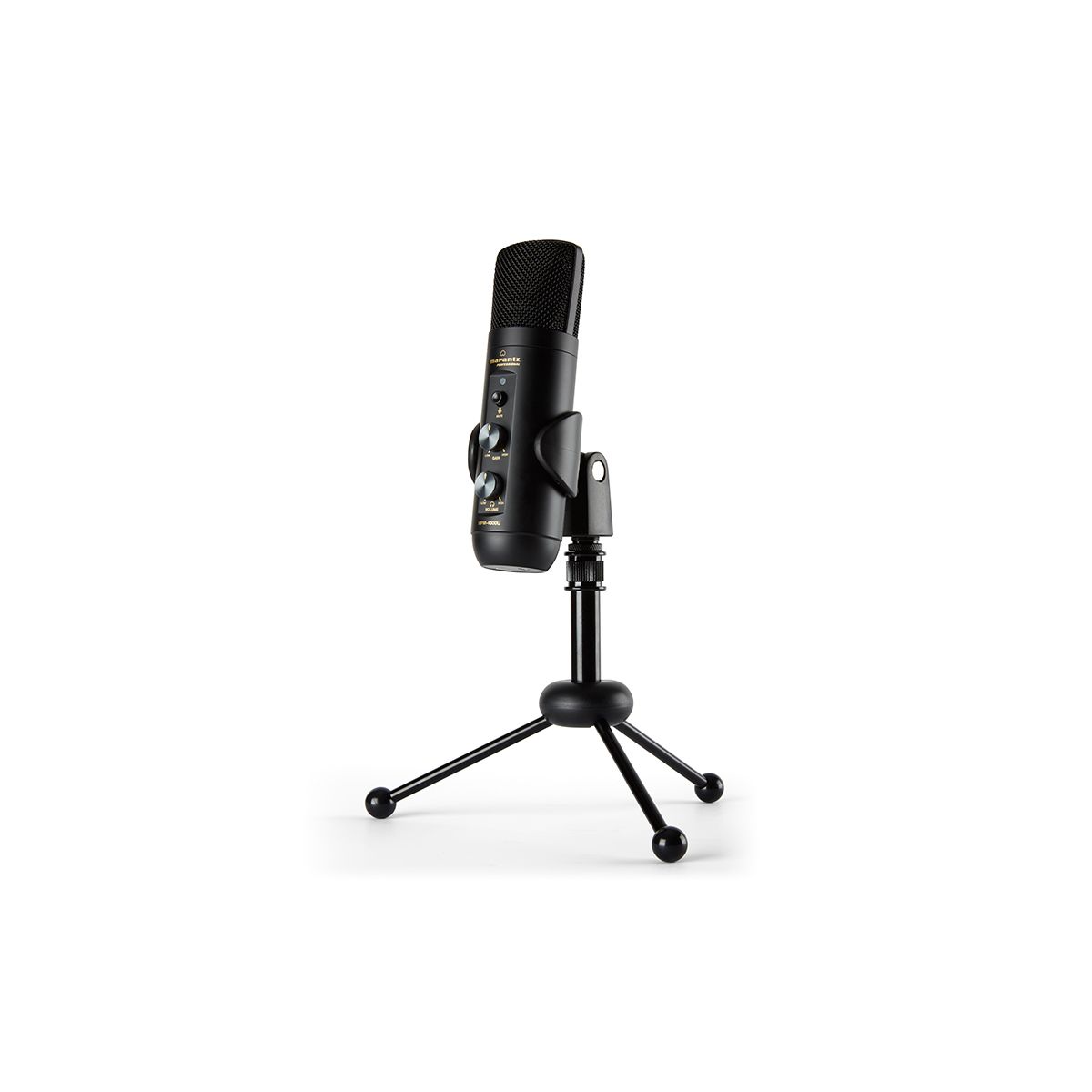 Marantz Pro MPM-4000U Podcast Mic - USB Condenser Microphone With Mixer and Headphone Output| Podcasting, Live Streaming, YouTube, Twitch, Recording