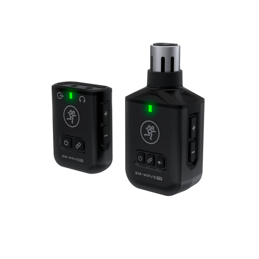 Mackie EleMent Wave XLR Wireless Microphone System | Turn Your XLR Mic into a Wireless Mic | Includes XLR Transmitter and XLR Receiver, Case, and Accessories