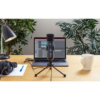 Marantz Pro MPM-4000U Podcast Mic - USB Condenser Microphone With Mixer and Headphone Output| Podcasting, Live Streaming, YouTube, Twitch, Recording