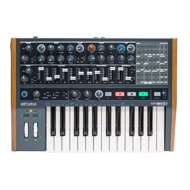 MiniBrute 2 by Arturia | Semi-modular analog monosynth with attitude and included software