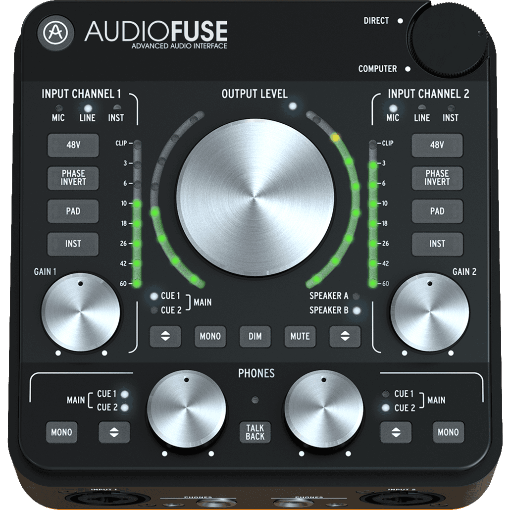 Arturia AudioFuse Rev 2 | Compact and Versatile Audio Interface
