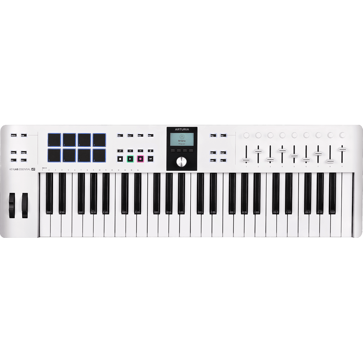 ​KeyLab Essential mk3 49 by Arturia | Universal MIDI controller, Keyboard, with DAW functionality and software bundle