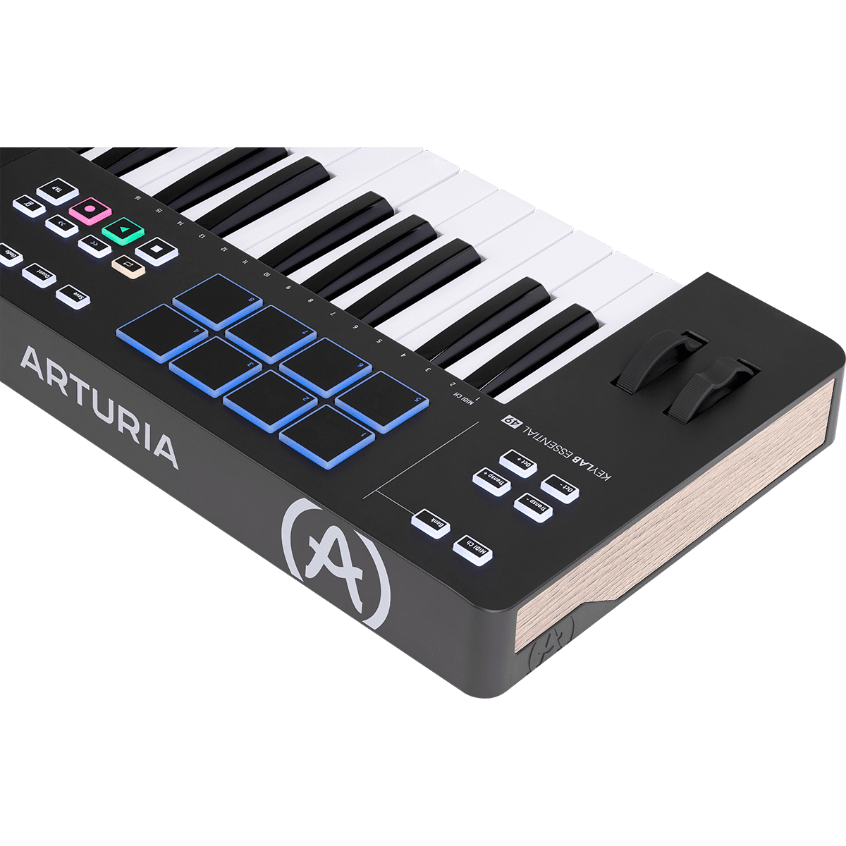 KeyLab Essential mk3 49 in Black by Arturia | Universal MIDI controller, Keyboard, with DAW functionality and software bundle | OAR ESSENTIAL3-49-BK