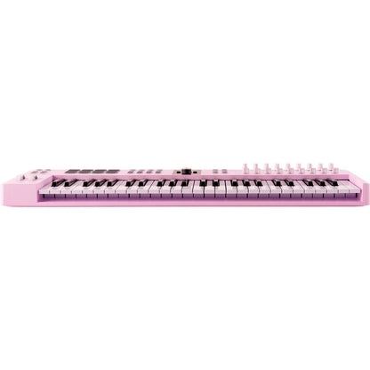 KeyLab Essential MK3 49 Rose Quartz by Arturia | Universal MIDI Controller with DAW Functionality and Software Bundle