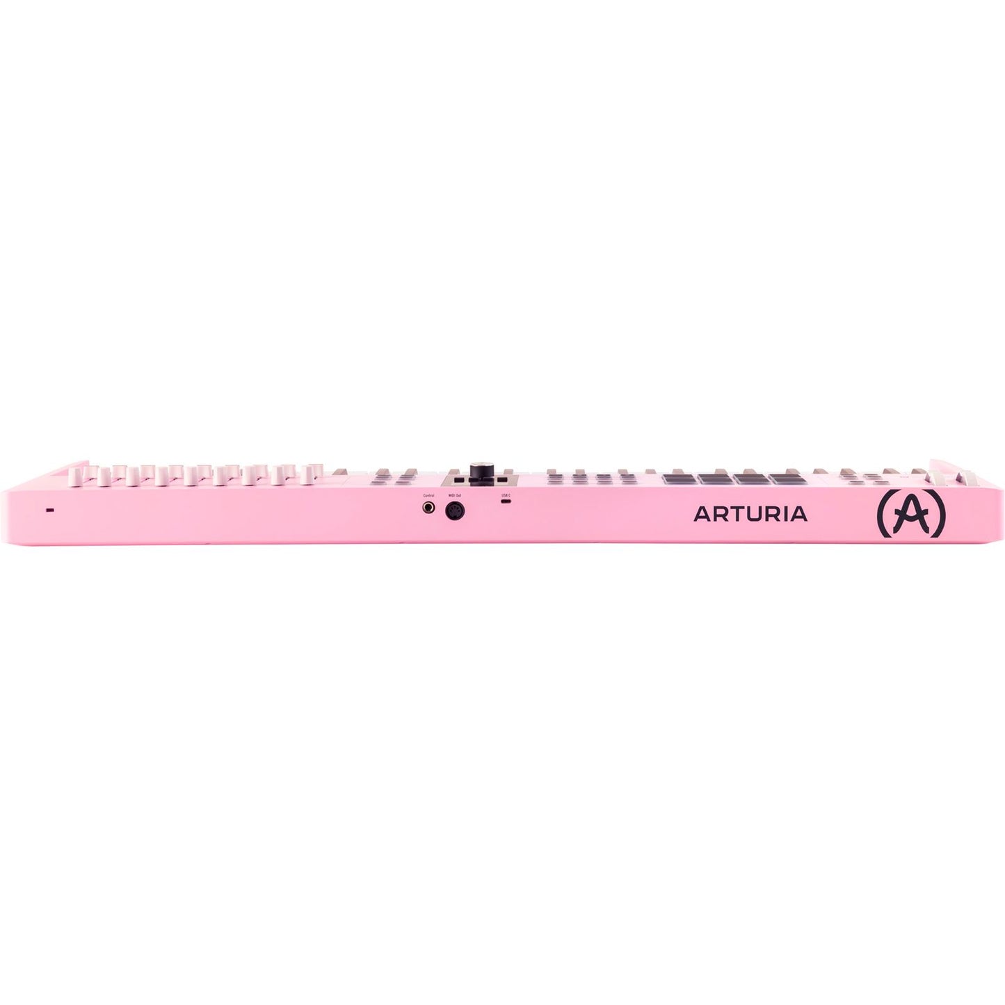 KeyLab Essential MK3 61 Rose Quartz by Arturia | Universal MIDI Controller with DAW Functionality and Software Bundle
