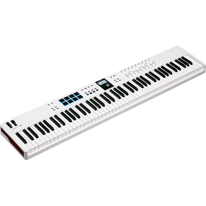 Arturia KeyLab Essential mk3 88 | MIDI Keyboard | 88-Key Keyboard | Light-Weight Master Controller | Included Software | White