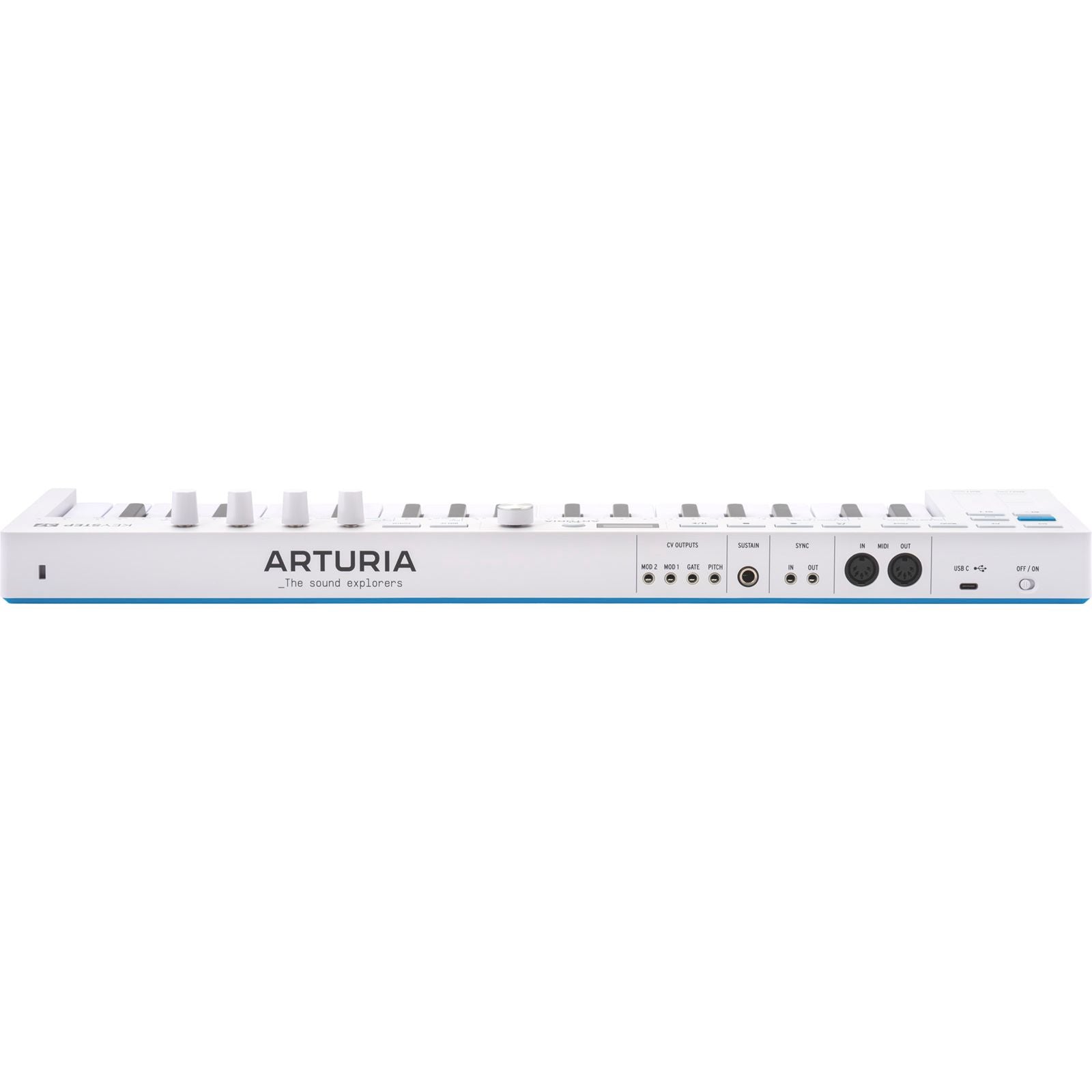 Arturia KeyStep 37 MK2 | 37-Key MIDI Master Keyboard | Included Software | White