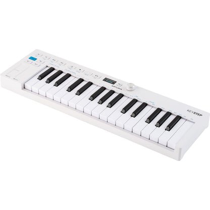 Arturia  KeyStep MK2 | 32-Key Master MIDI Controller | Included Software | White