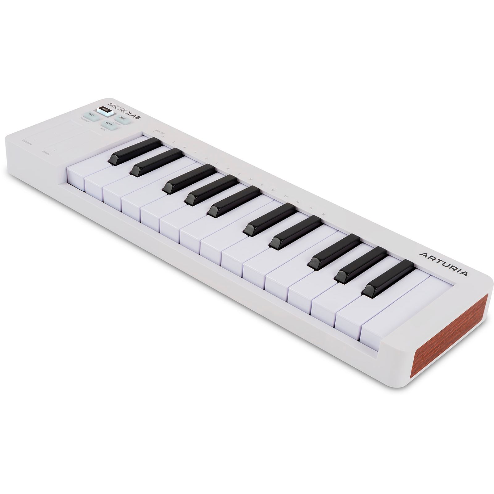 Arturia MicroLab MK3 | 25-Key Controller Keyboard | Included Software | White