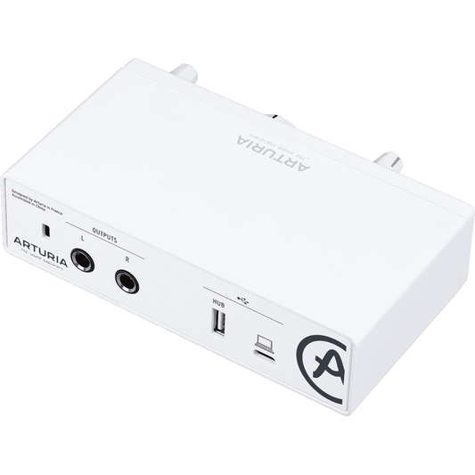 Arturia MiniFuse 1 White | USB C Audio Interface | Includes Software Bundle