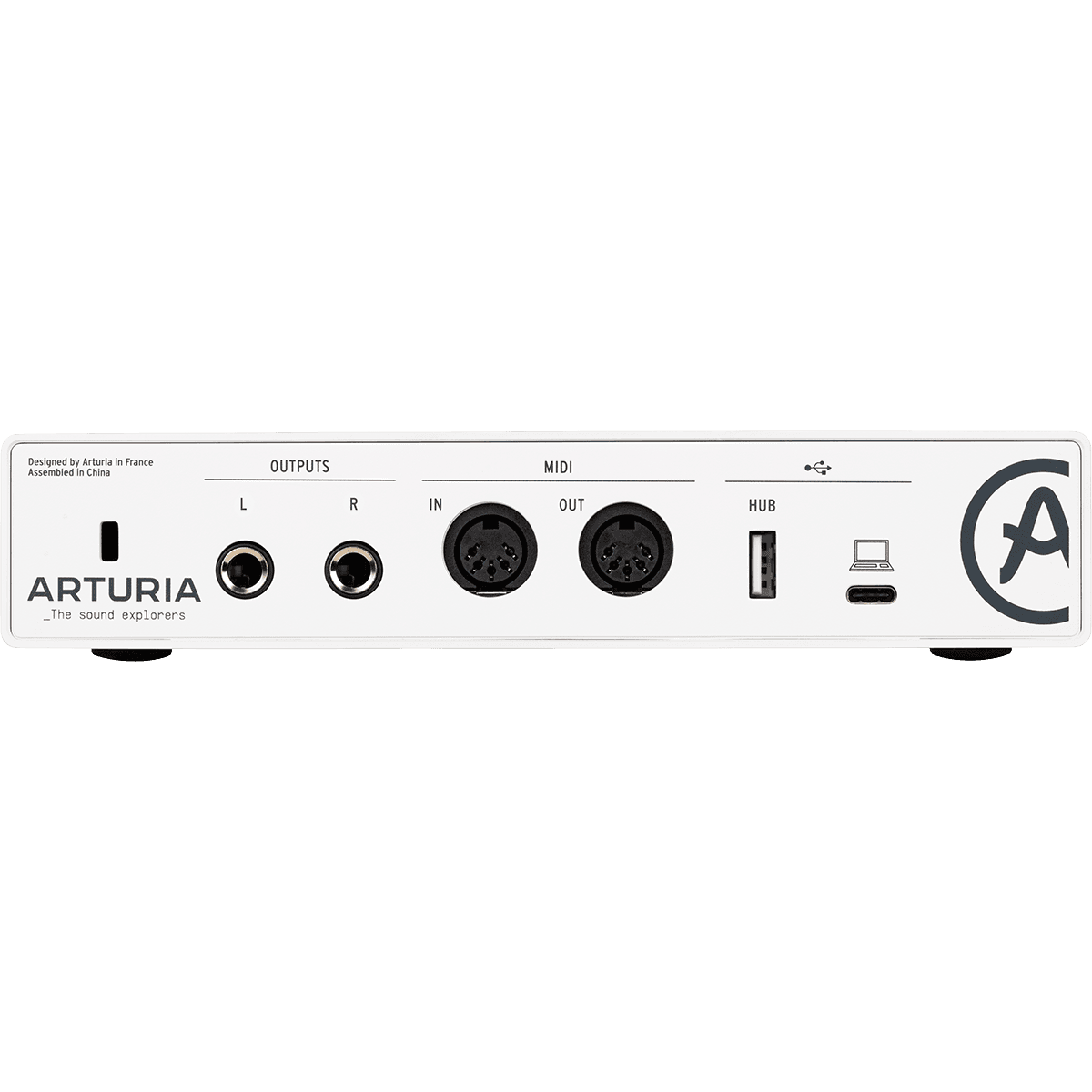 Arturia MiniFuse 2 White | 2 Channel USB C Audio Interface | Includes Software Bundle
