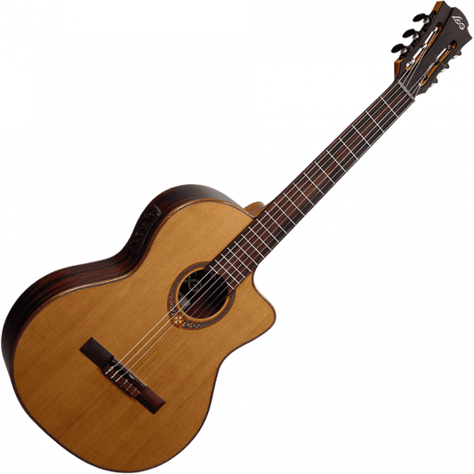 Classical electro-acoustic cutaway guitar by Lâg |  OC118CE