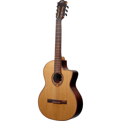 Classical electro-acoustic cutaway guitar by Lâg |  OC118CE