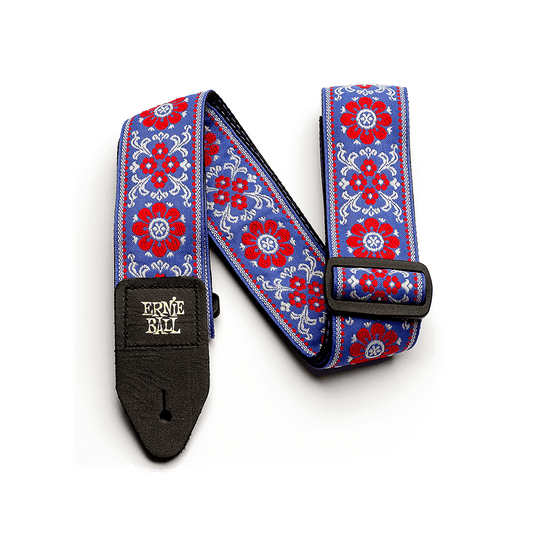 Morning Blossom Jacquard Guitar/Bass Strap by Ernie Ball