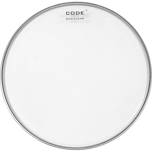 CODE DRUMHEADS PCO DNACL13 Batter or resonance | 13" clear drum head, DNA series