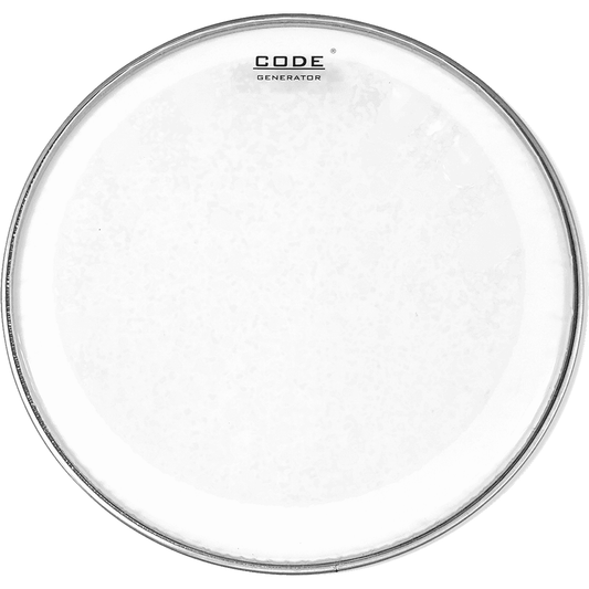 CODE Drumheads GENCL10 Batter or Resonance | 10” Clear Drum Head | Generator Series