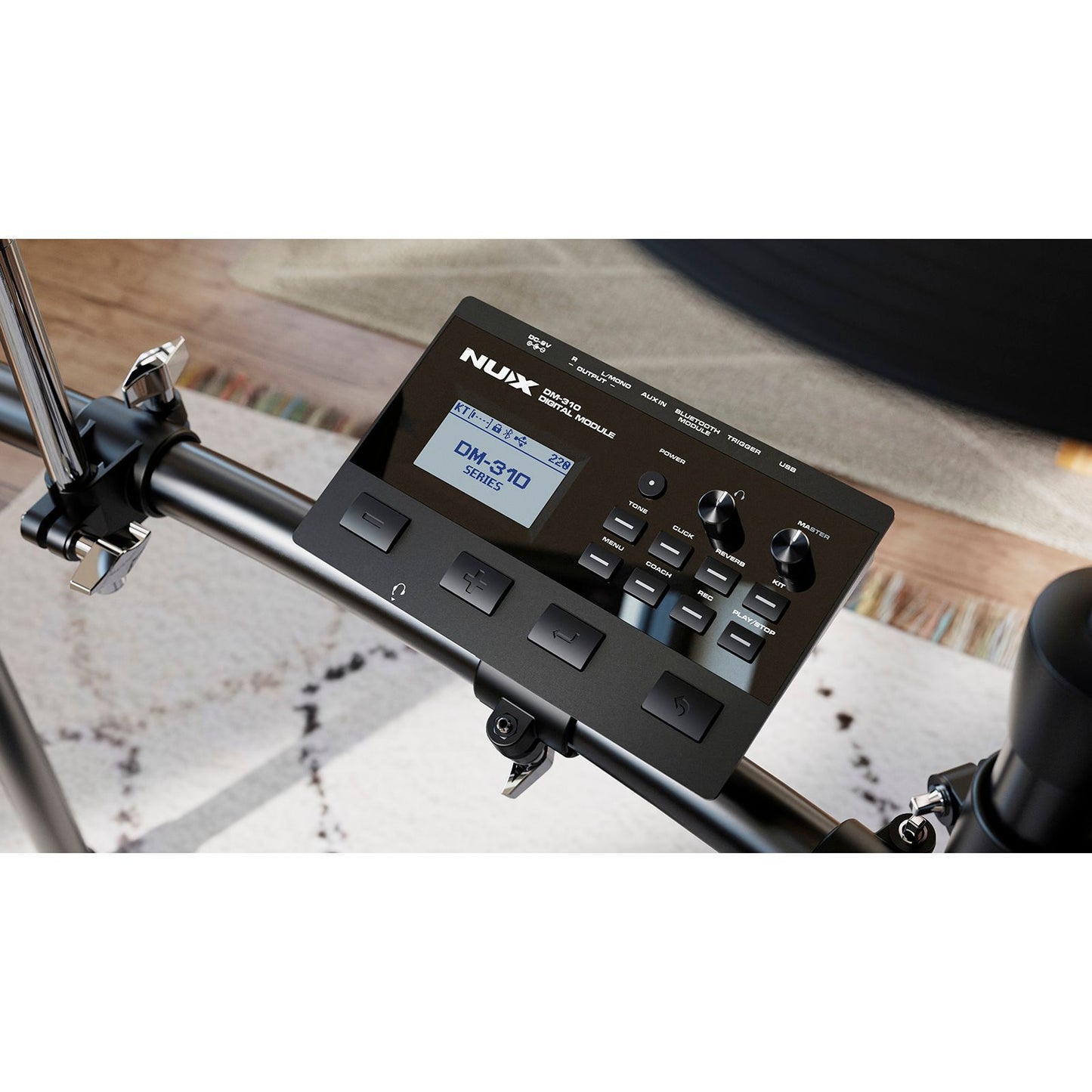 Electronic Drum Kit by NUX | DM-310 | Electronic Drum Kit Suitable for Beginners and Intermediate Players
