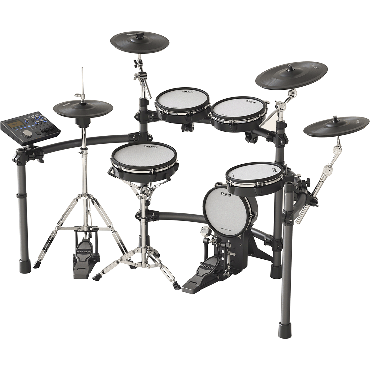 ​Electronic Drum Kit by NUX | PNU DM-8 | E-Drum Set Suitable for Beginners and Professional Players