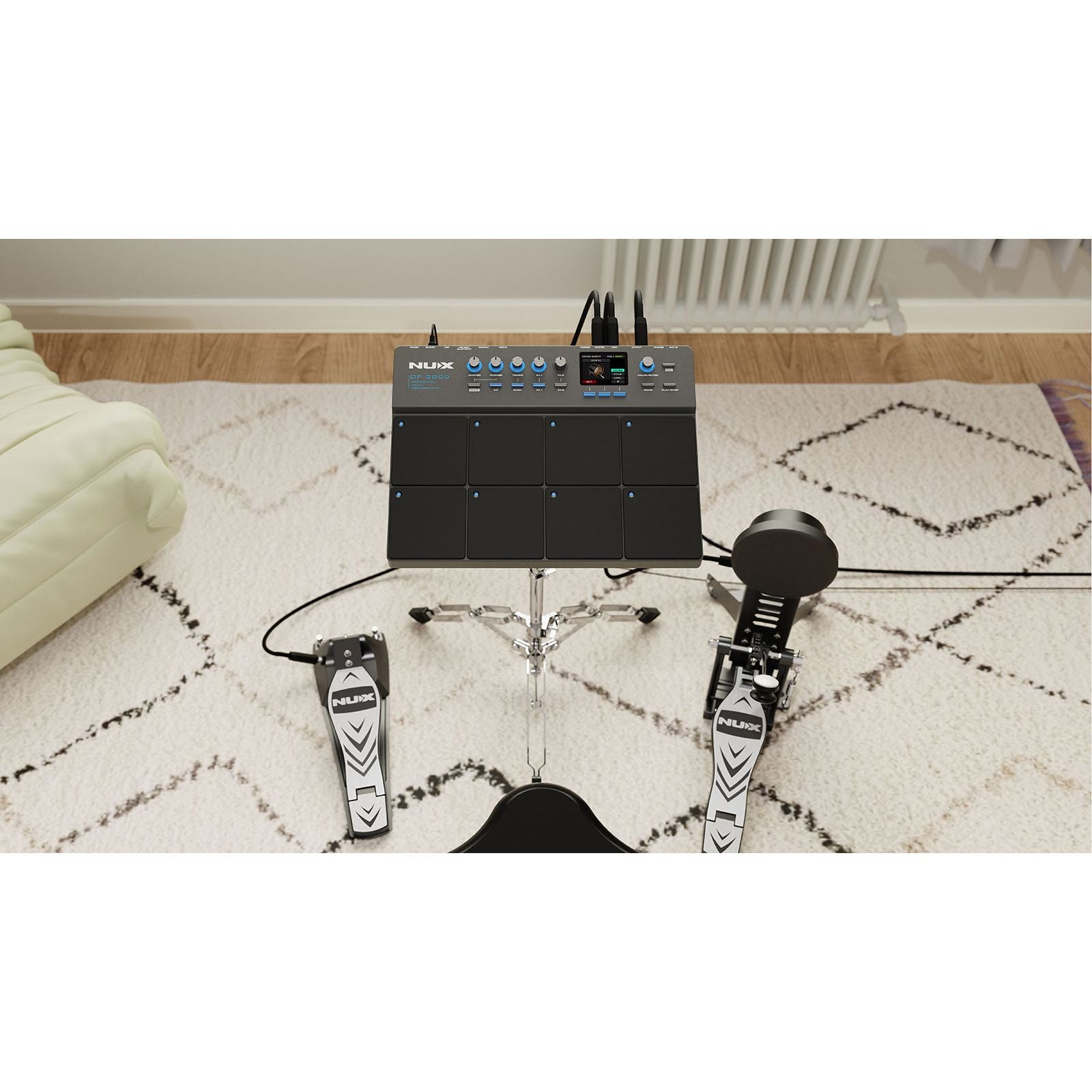 NUX DP-2000 Professional Digital Percussion Pad
