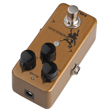 Horseman Overdrive Pedal by NUX | Centaur Style Pedal | 2 in 1 Gold and Silver Centaur Effects