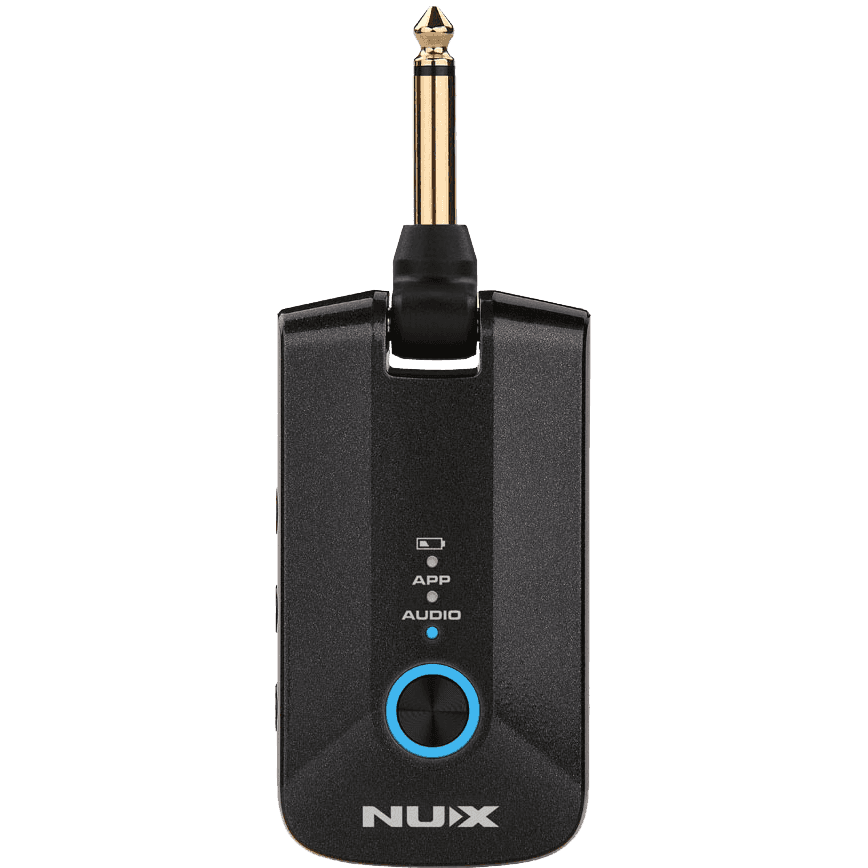 MIGHTY-PLUG PRO by NUX | Portable Guitar and Bass Amp Modeling Earphone Amplug | MP-3 | MNU MIGHTY-PLUG-PRO