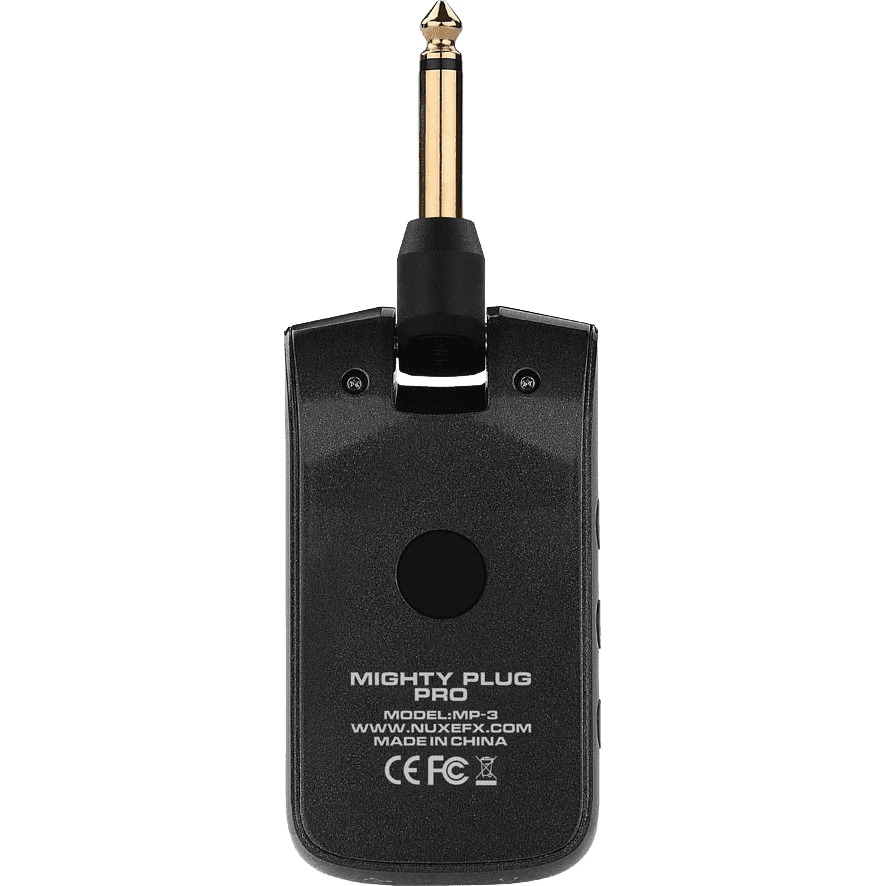 MIGHTY-PLUG PRO by NUX | Portable Guitar and Bass Amp Modeling Earphone Amplug | MP-3 | MNU MIGHTY-PLUG-PRO