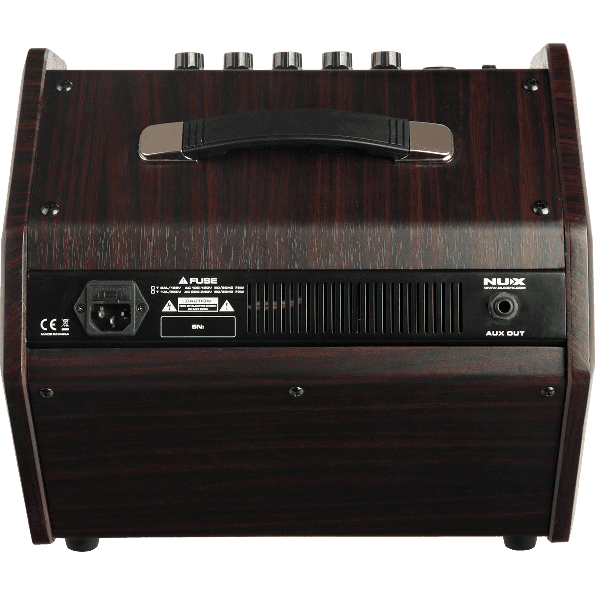 NUX PA50 | 50-watt Amplifier |  2-Channel With an Ultra-Sensitive 6.5-Inch Driver | Personal Monitoring