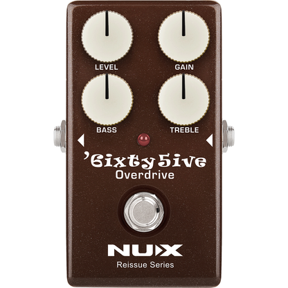 ​SixtyFive Overdrive Guitar Effects Pedal by NUX | MNU SIXTYFIVE-OD