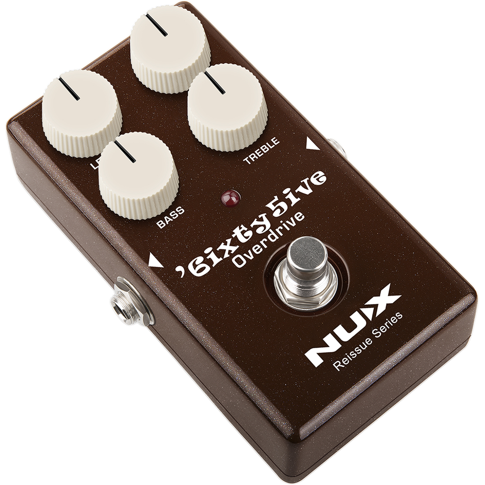 ​SixtyFive Overdrive Guitar Effects Pedal by NUX | MNU SIXTYFIVE-OD