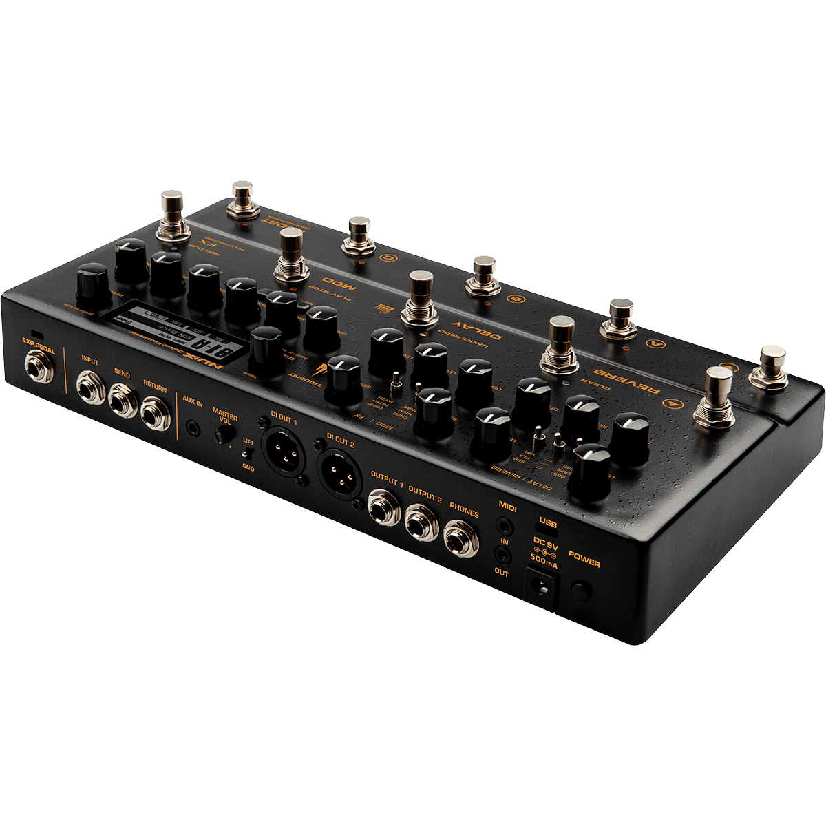 NUX Trident Electric Guitar Processor | 27 Cabinet Simulations | 96 Presets