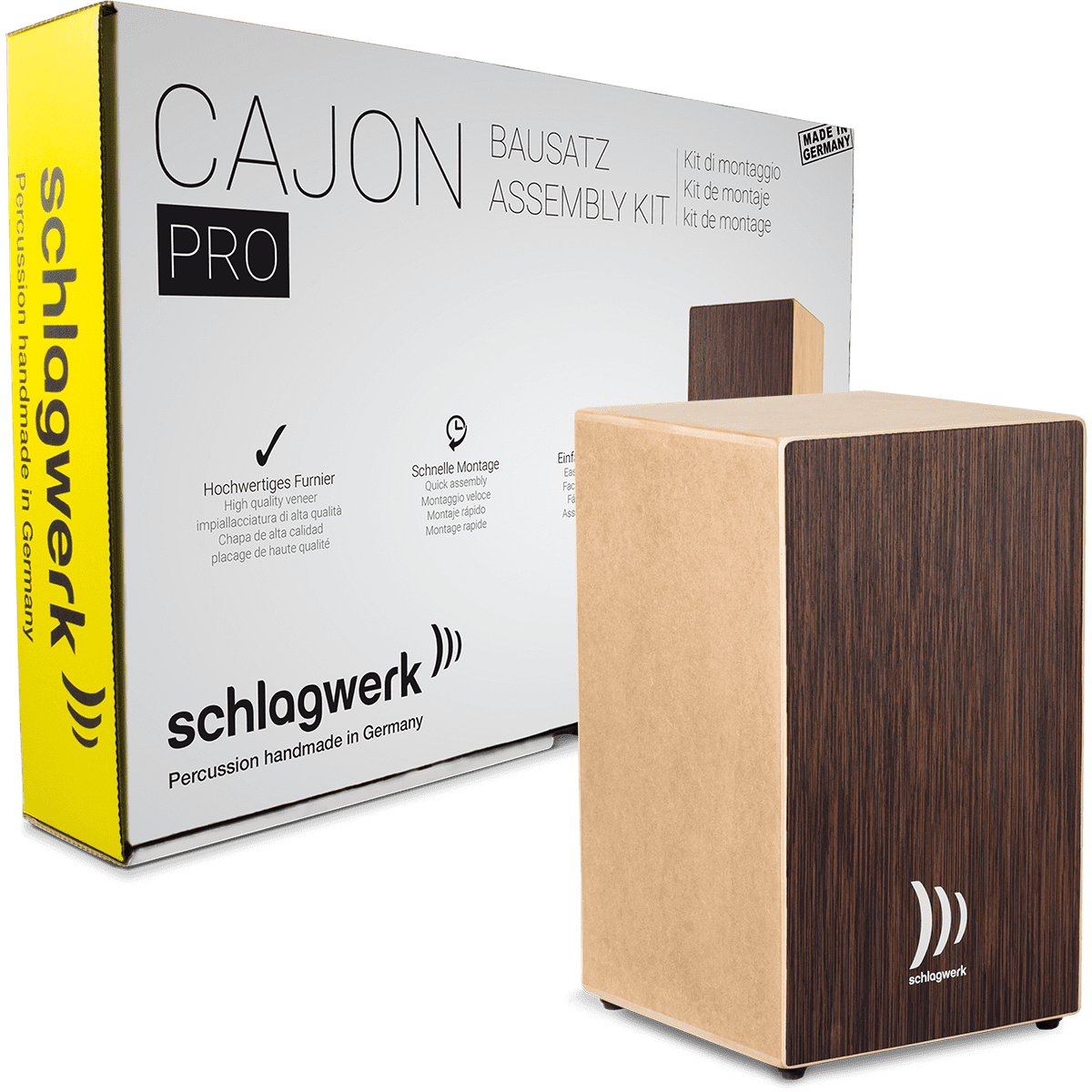 Schlagwerk PSC CBA30SW Cajon | Assembly Kit