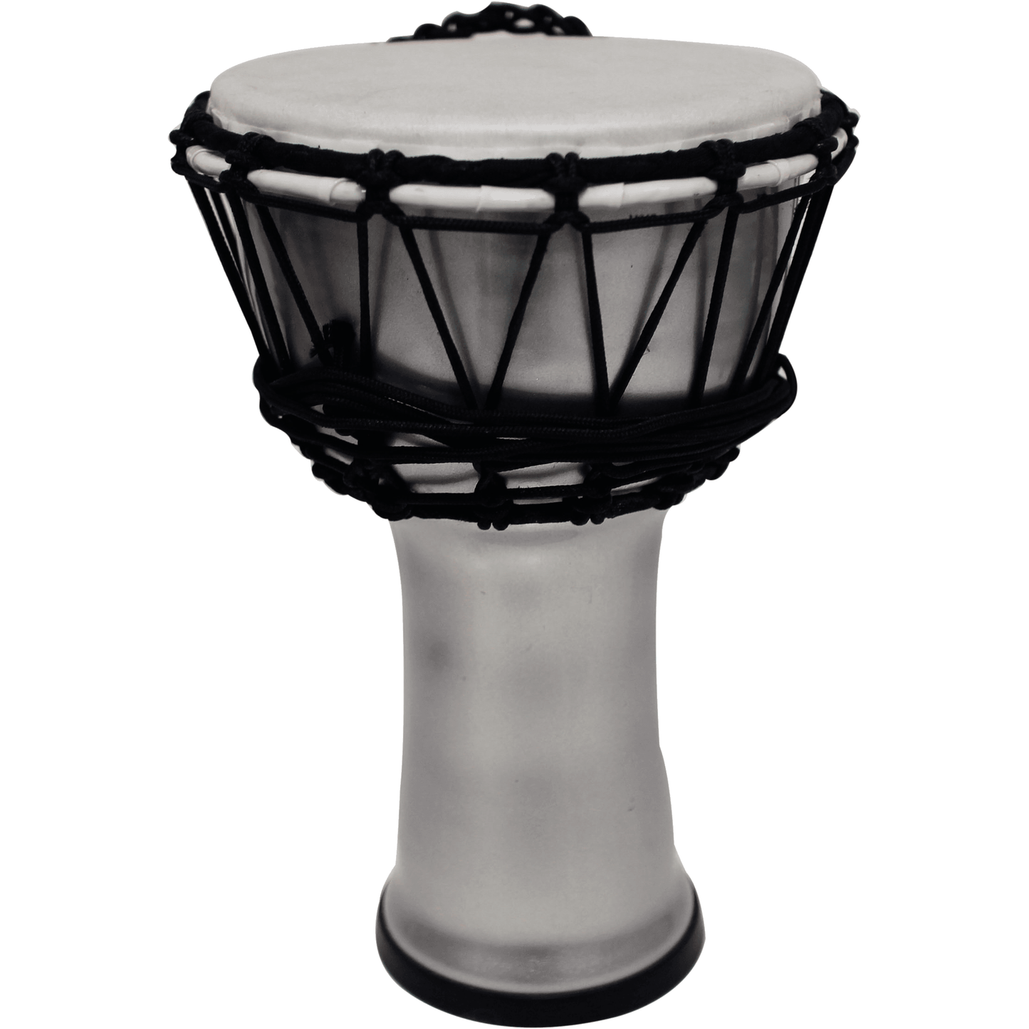 7" PVC Djembe Silver by Tanga | DJPVC7-SL