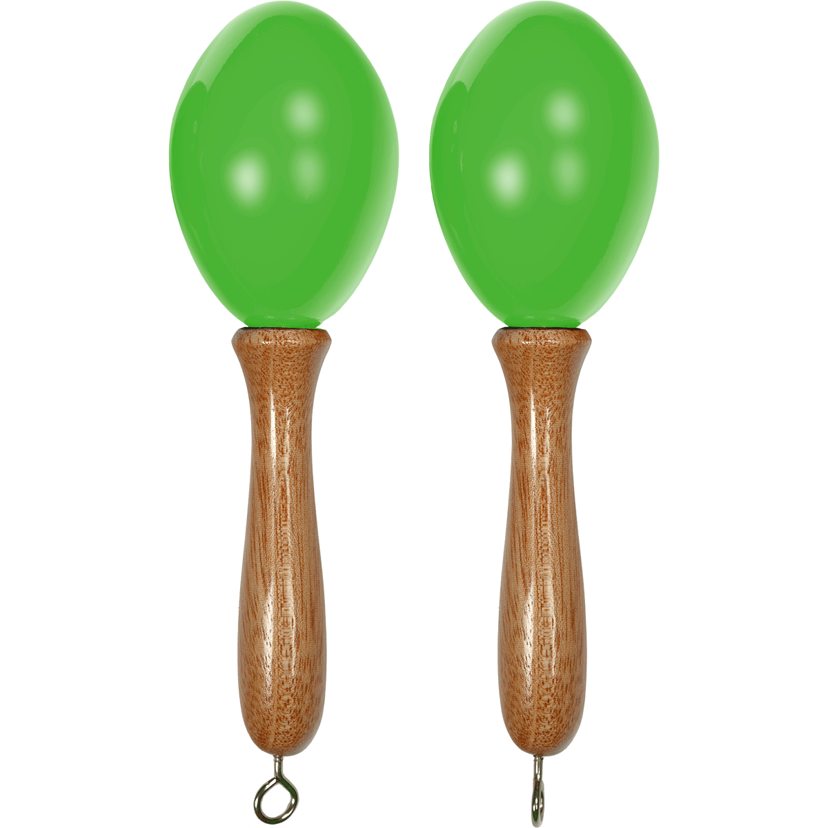 Green Maracas by Tanga | PTA MARACAS-VERT-S | Small Hand Percussion