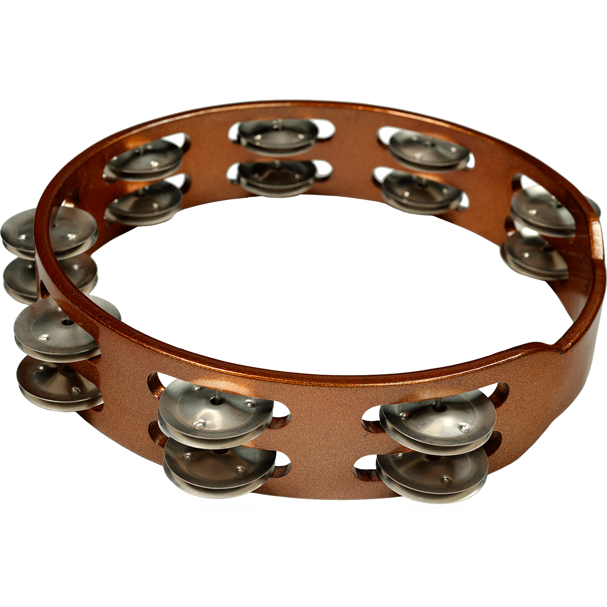 Tambourine by Tanga | PTA TAMBOURINE-10 | 16 Pairs of Jingles