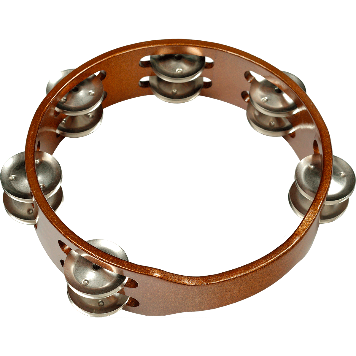 Tambourine by Tanga | PTA TAMBOURINE-8 | 12 Pairs of Jingles