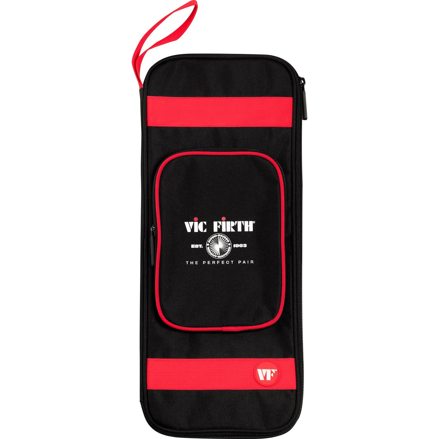 Vic Firth VXSB0042 Drumstick Bag | Black and Red