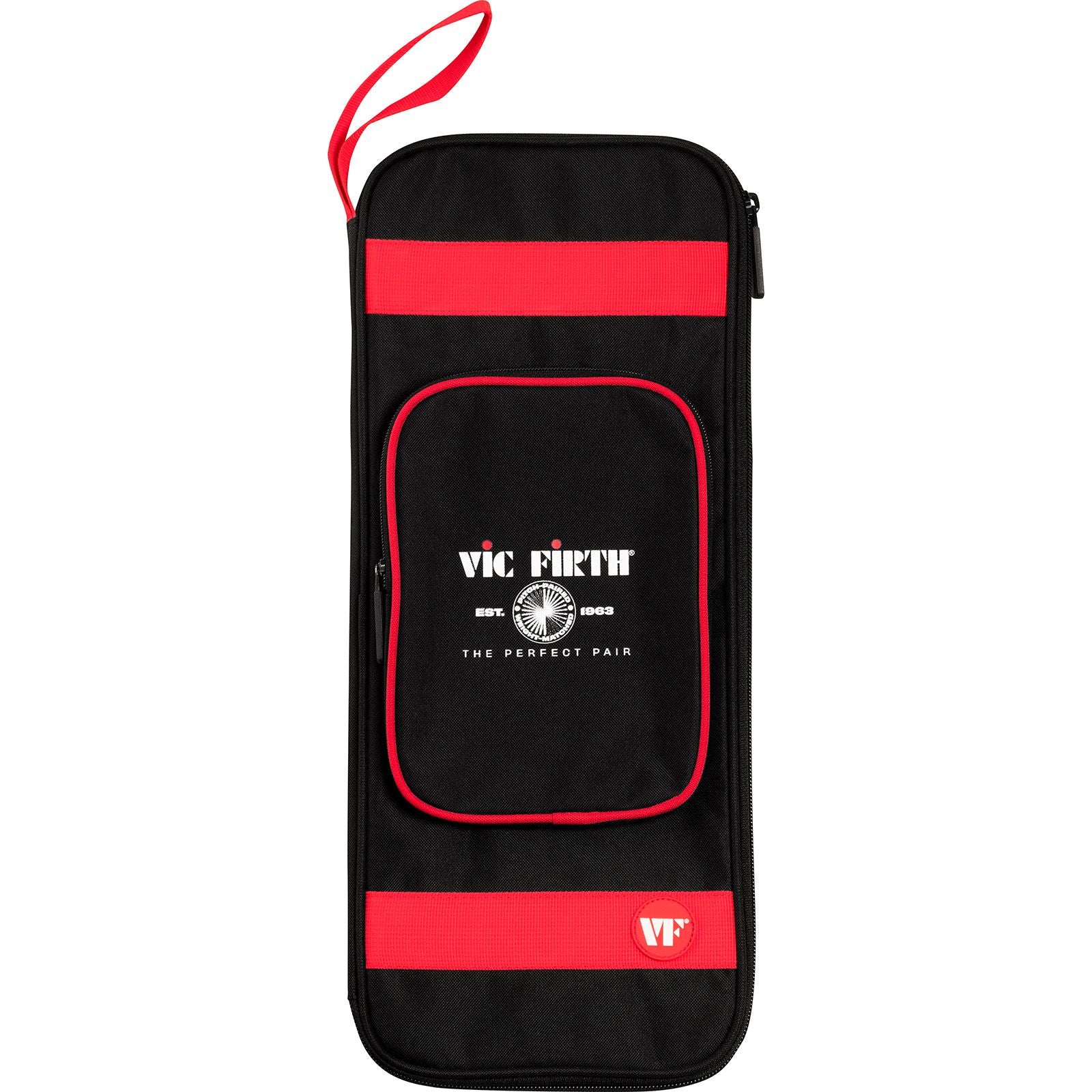 Vic Firth VXSB0042 Drumstick Bag | Black and Red