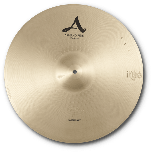 Zildjian A-Series A0044 19” Ride Cymbal | “Beautiful Baby” Armand Ride