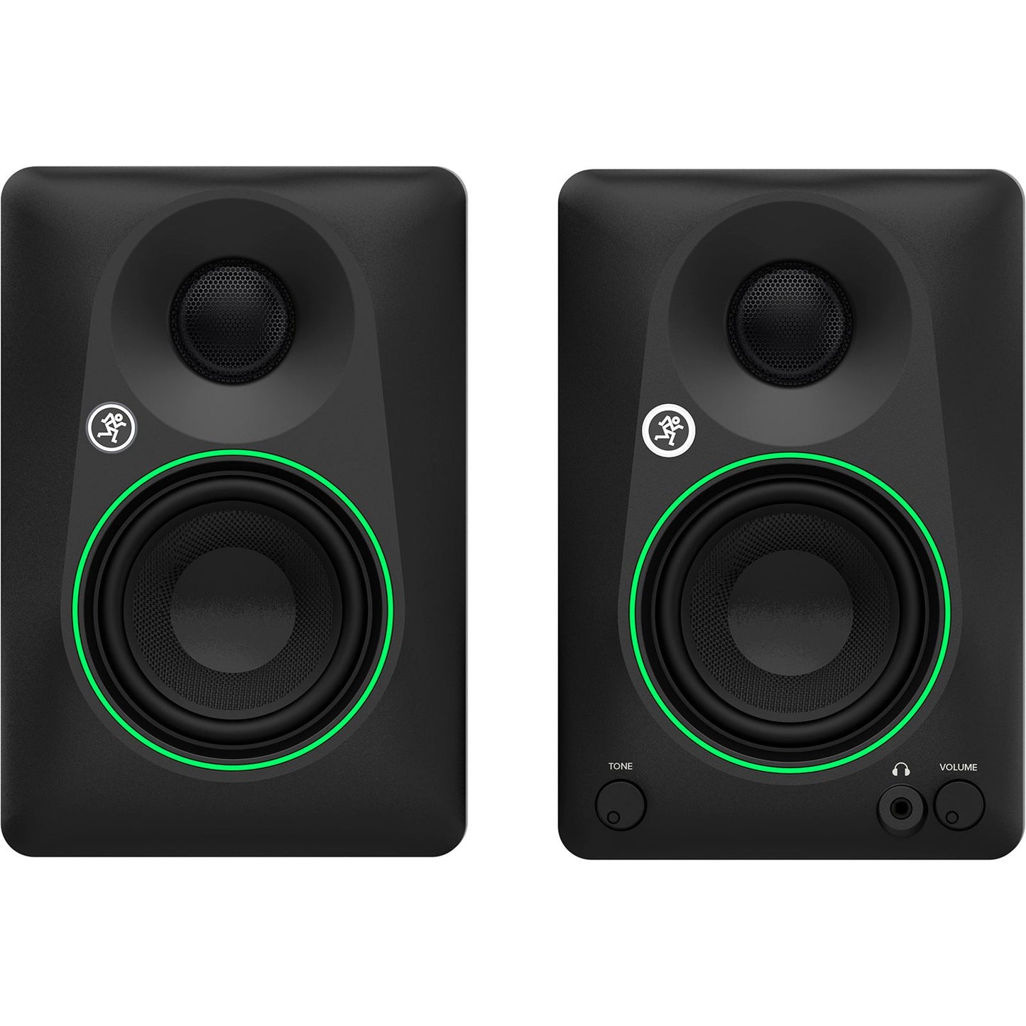 Mackie CR35 Powered Studio Monitors | 3,5” Speakers with Tone Control